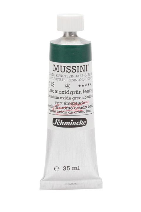 Schmincke Mussini Yağlı Boya 35ml. Seri 4 N:512 Chromium Oxide Green Brilliant 13991