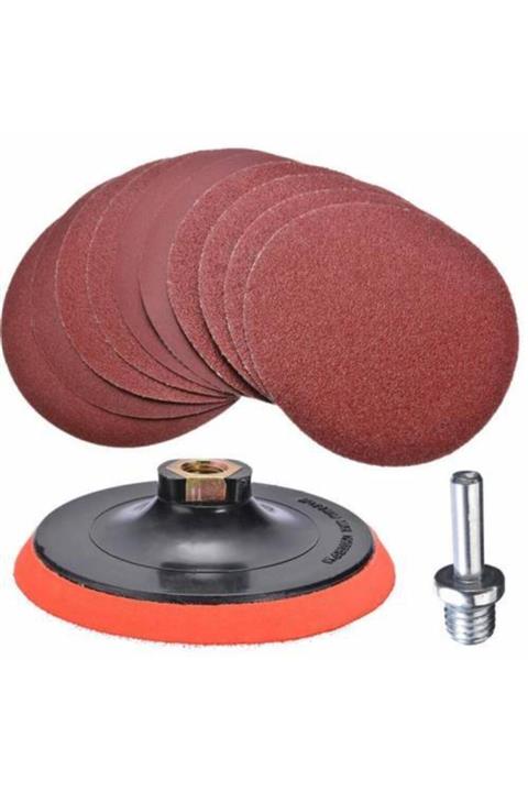 UGR -nikon Cırt Zımpara Seti + Matkap Adaptörü 125 Mm - 27 Parça