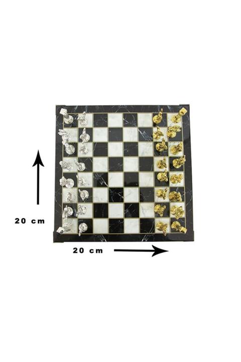Fixman Mermer Tabla Santraç Seti 20*20 Cm
