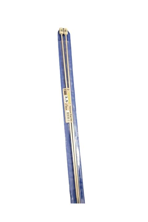 Yabalı Titanyum Örgü Şiş 35 cm No:3,5