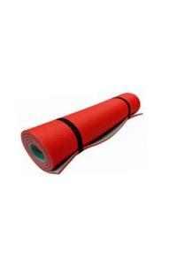 MOYASHOP Kırmızı Turkuaz Yoga Minderi - Yoga Matı - Pilates - 10 Mm .