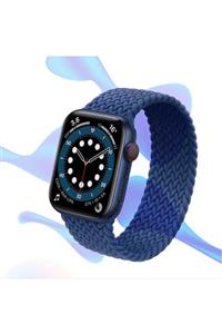 noktaks Apple Watch Uyumlu Mavi Medium Kordon 38 mm Krd-32