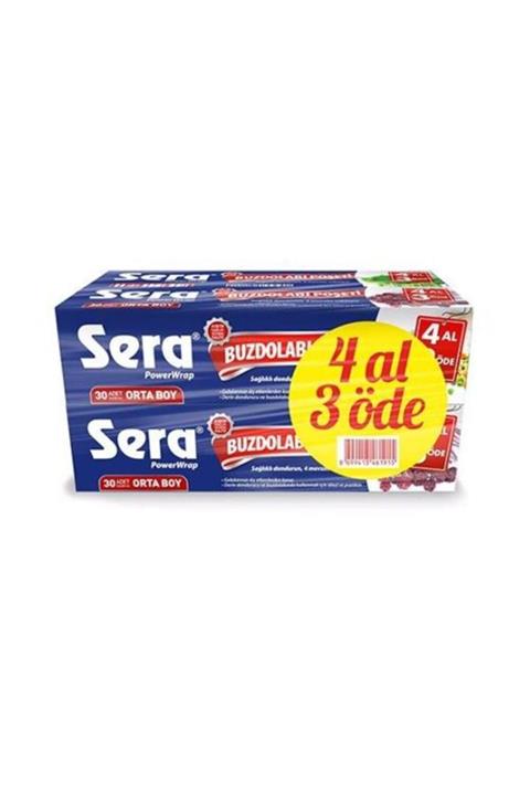 SERA Buzdolabı Poşeti - Orta Boy 4 Adet