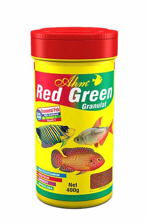 Petbox Ahm Red Green Granulat - Balık Yemi 1000 ml 8699375331042
