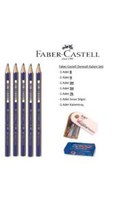 Faber Castell Resim Kalemi Faber Dereceli Kalem Seti Karakalem Seti B H 3h 5h 7h 5'li Set