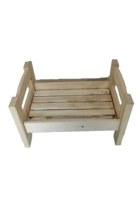 woodzilla Masif Ahşap Kedi Köpek Yatağı