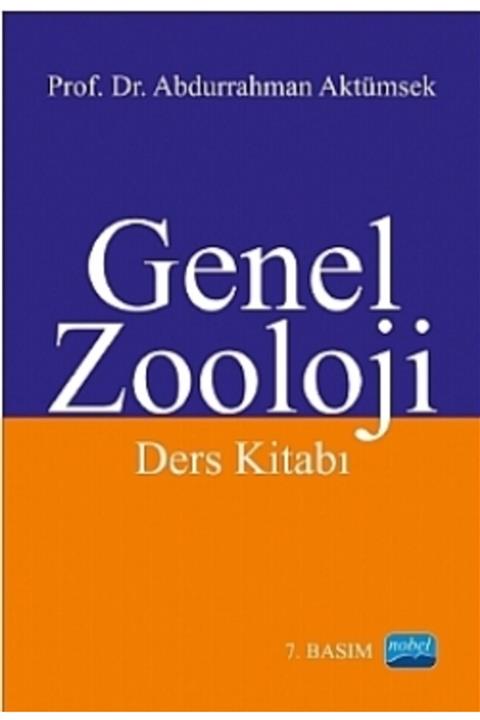 Nobel Akademik Yayıncılık Genel Zooloji Ders Kitabı