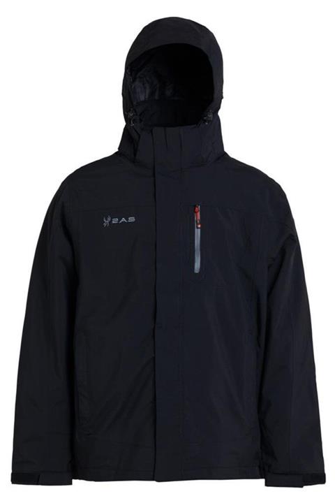 2AS Elbruz 3in1 Erkek Mont Siyah