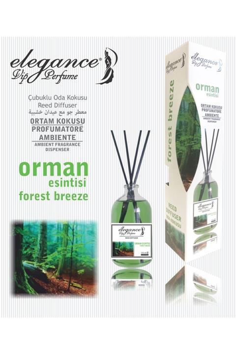 Elegance vip Perfume Orman Esintisi Reed Diffuser Bambu Çubuklu Oda Kokusu (110 Ml)