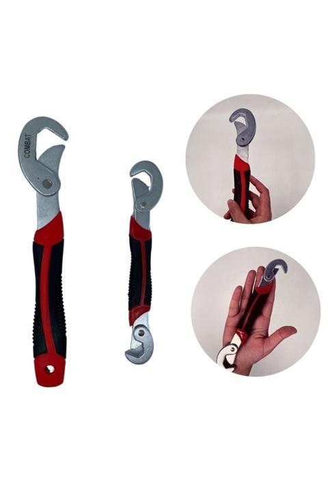 RiverWorld Çok Fonksiyonlu Ergonomik Ayarlanabilir Büyük Küçük Akıllı Pense Anahtar 2li Set
