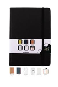 GenOf Izometrik Noktalı Termo Deri Lastikli Defter 180 14x20 Cm