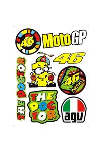 Knmaster Moto Gp The Doctor Valentino Rossi 46 Etiket Takımı