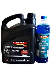 MAYER Lubrication Nitro Semi Synthetic 15w-40 4 L + Cam Suyu Hediye