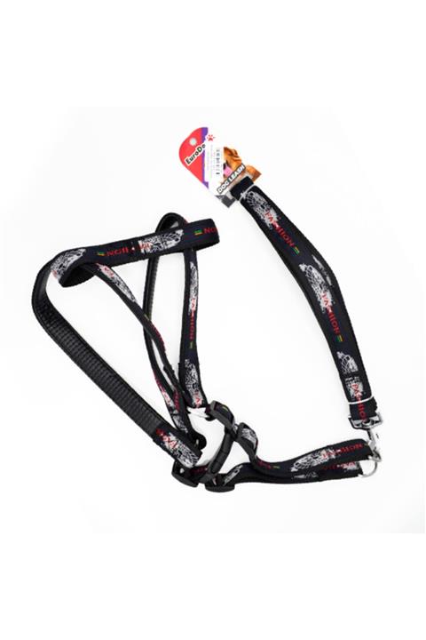 HİLALSHOP Eurodog Köp.uztm+göğüs Tasması 25mm 120cm Siyah