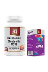 NCS Glucosamine Kollajen 180 Tablet ve Vitamin D3 K2 Damla