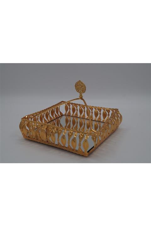 BHRHOME Kare Gold Peçetelik