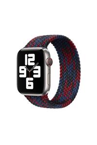 WIWU Apple Watch 38mm Kordon Wiwu Braided Solo Loop Contrast Color Medium Kordon