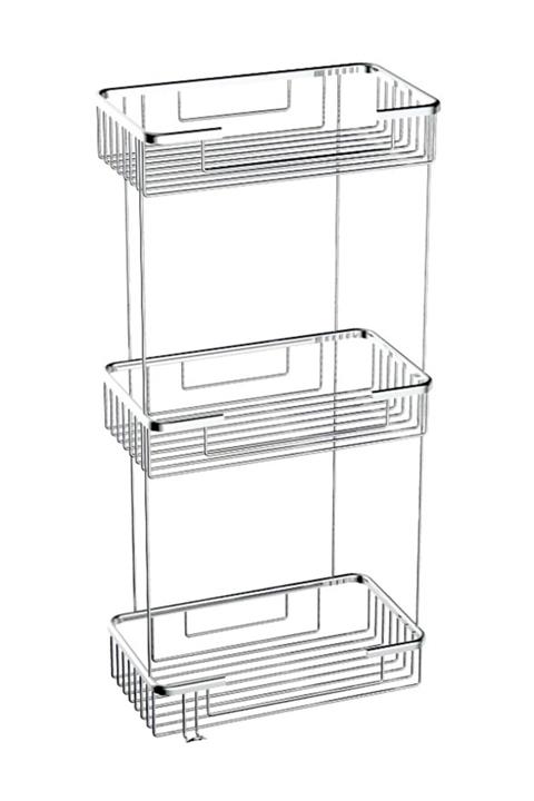 Duxxa Prizma 25 X15 Köşe Şampuanlık