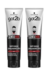 Schwarzkopf Got2b Gentleman Hafif Dokulu Şekillendirici Jöle 150 ml X2