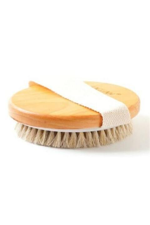 onxblue Doğal At Kılı Organik Banyo Fırçası
