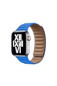 noktaks  Apple Watch 44 mm Krd-34 Deri Kordon