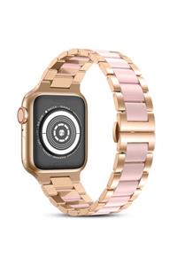 WIWU Apple Watch 40mm Kordon Wiwu Resin Steel Belt Metal Kordon