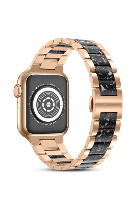 WIWU Apple Watch 38mm Kordon Wiwu Resin Steel Belt Metal Kordon