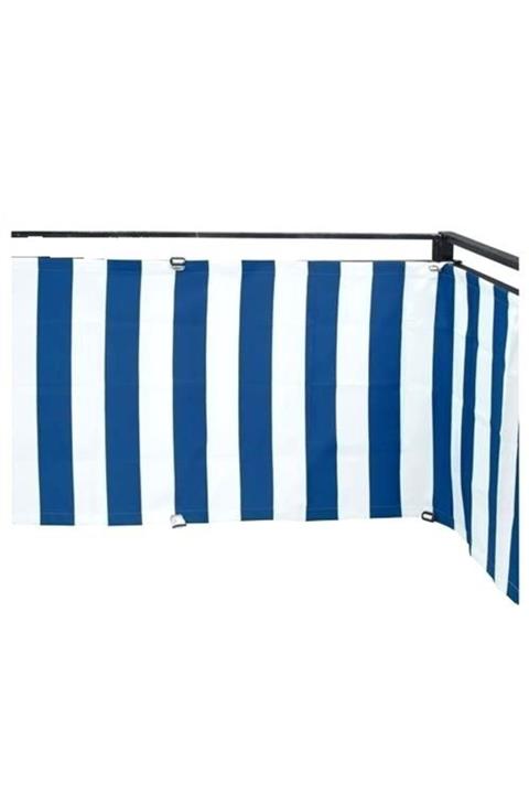 Okan Oto Kılıf Denye Mavi-Beyaz Polyester Kumaş 1.4 X 5  450