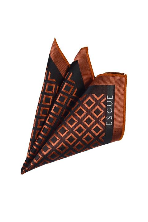 Esgue Desenli Mendil Siyah