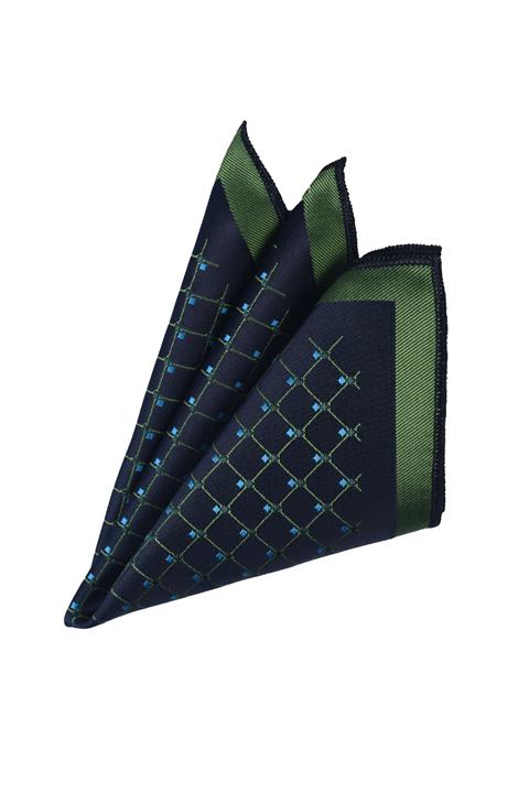 Esgue Desenli Mendil Yeşil