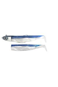 Hunt House Black Minnow 2+1 Silikon 14 cm 40 Gram Renk Mavi