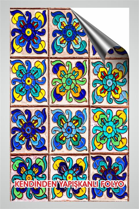 REKLAMCHI Mutfak Tezgah Arası Folyo Kaplama