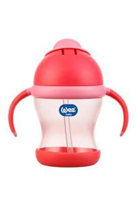 Wee Baby Pipetli Bardak Kulplu 200ml | Pembe (kod:170)