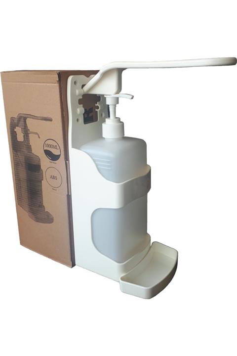 HG Solution Koldan Basmalı Dezenfektan Aparatı 1 Litrelik Dezenfektan Haznesi