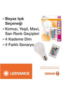 Osram Led Uzaktan Kumandalı Renk Değiştiren 9w 806 Lm E27 Ampul Beyaz  Sarı