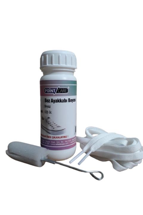 Point Care Beyaz Bez Ayakkabı Boyası