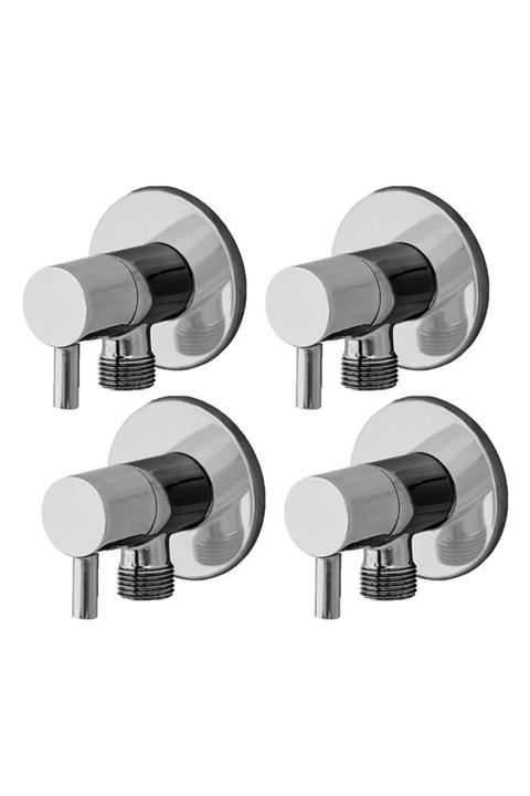 T MAY 4 Adet T- Spil Klozet Taharat (taharet) (ara) Musluğu Rozetli Pirinç