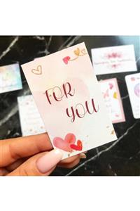 Hayal.kirtasiyesi Kart Etiket “for You” 20 Adet