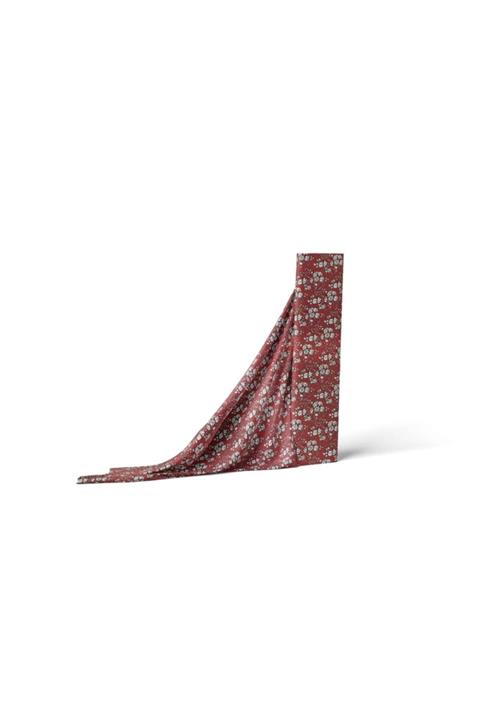 BİRLİK1952 Bebek Çocuk Müslin Pamuklu Kumaş Kır Bahçesi Kırmızı