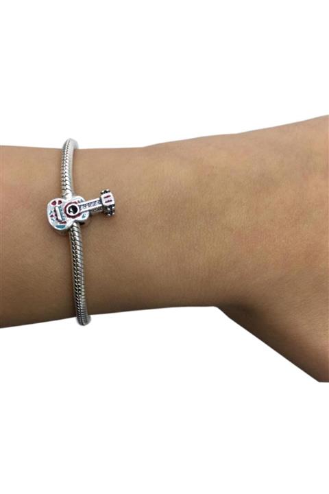 My Story Klasik Gitar Gümüş Charm