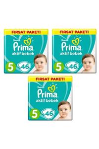 Prima Bebek Bezi Junior 5 Numara 138 Adet 46x3 Adet