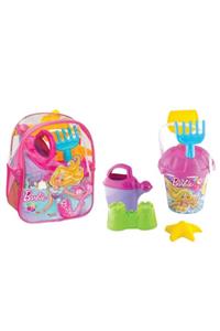 ByCaretta Barbie Resimli Sırt Çantalı Plaj Set