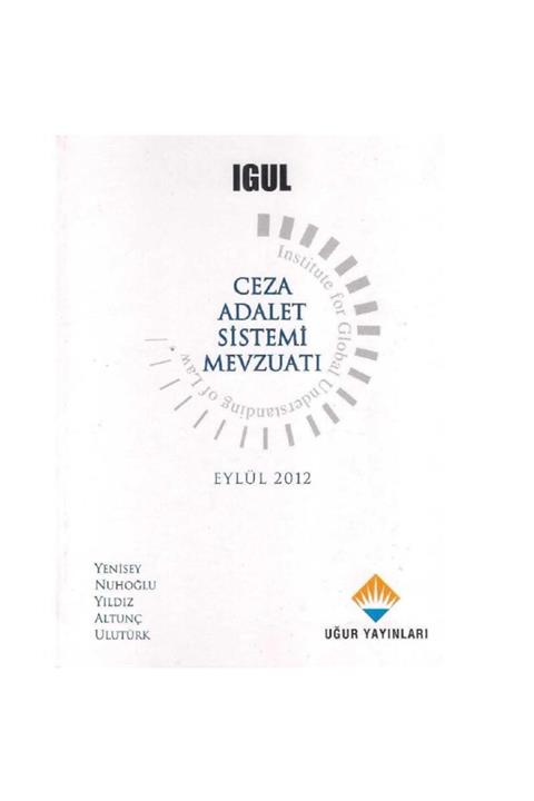 KitapSever Ceza Adalet Sistemi Mevzuatı - Feridun Yenisey