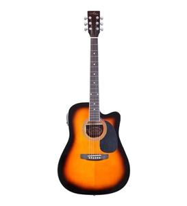 Almira F650N-SBC Sunburst Elektro Akustik Gitar