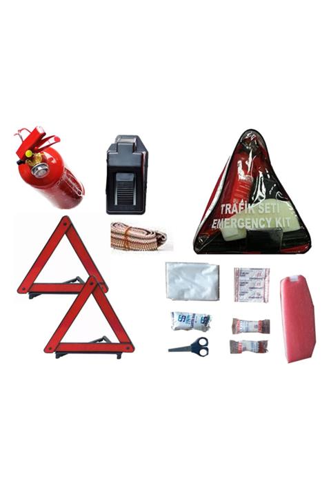 OtoLine Lux Tüvtürk Uyumlu Üçgen Trafik Seti