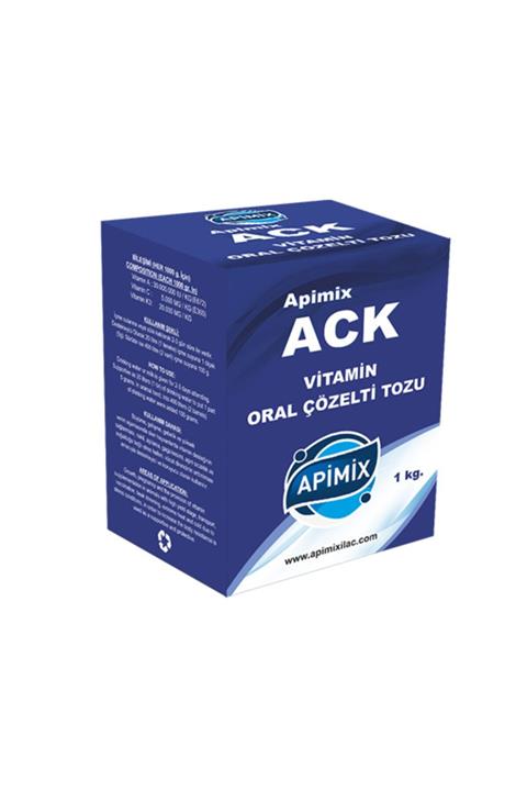 apimix Ack Vitamin (3x100gr) Bütün Hayvanlar Için Suda Eriyen Toz Vitamin