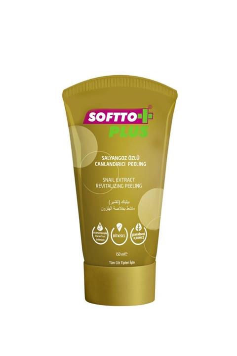 Softto Plus Salyangoz Özlü Canlandırıcı Peeling Softto Plus