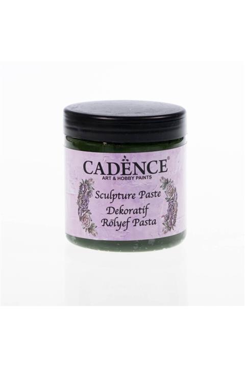 Cadence Yaprak Yeşili Dekoratif Rölyef Pasta 250ml