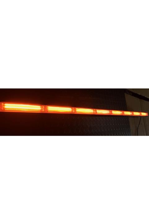 NESU 120 Cm 14 Fonksiyonlu 12v-24v Sarı + Sarı Iş Makinası Traktör Çekici Tır Kamyon Çakar Led Lamba