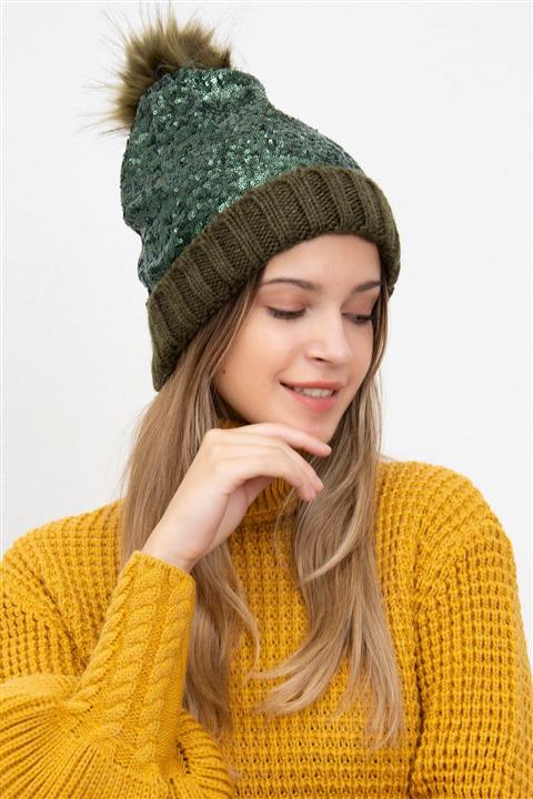 Mossta Kadın Yeşil Sandy Bere